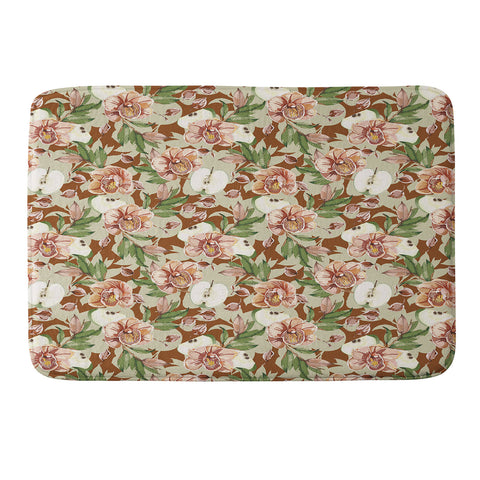 Marta Barragan Camarasa Autumn field tropical F Memory Foam Bath Mat