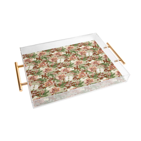 Marta Barragan Camarasa Autumn field tropical F Acrylic Tray