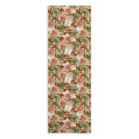 Marta Barragan Camarasa Autumn field tropical F Yoga Towel