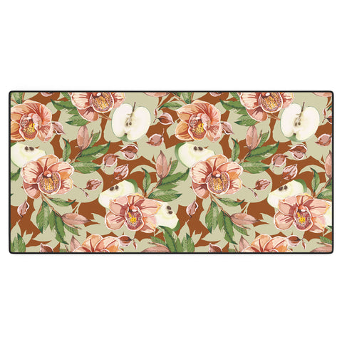 Marta Barragan Camarasa Autumn field tropical F Desk Mat