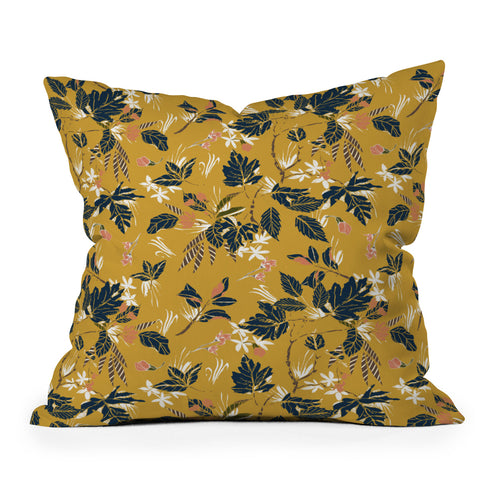 Marta Barragan Camarasa Autumnal nature II Outdoor Throw Pillow