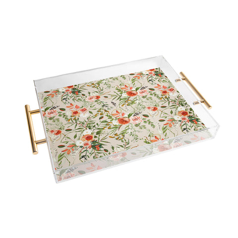 Marta Barragan Camarasa Ayiana meadow Acrylic Tray