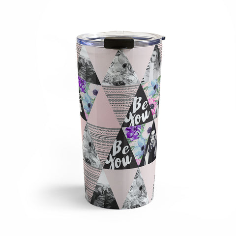 Marta Barragan Camarasa Be you triangles Travel Mug