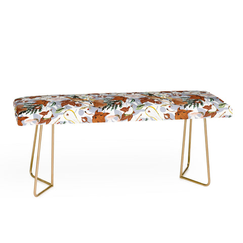 Marta Barragan Camarasa Birds meadow autumnal D Bench