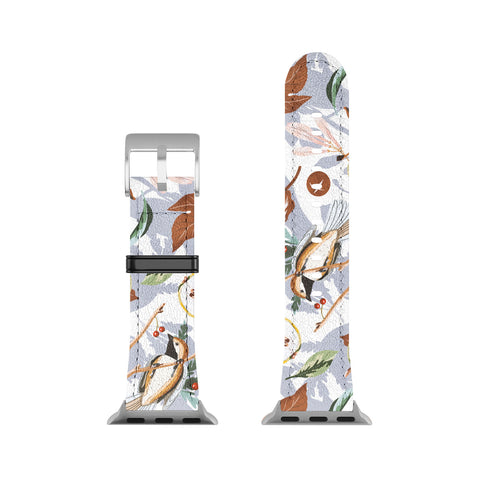 Marta Barragan Camarasa Birds meadow autumnal D Apple Watch Band