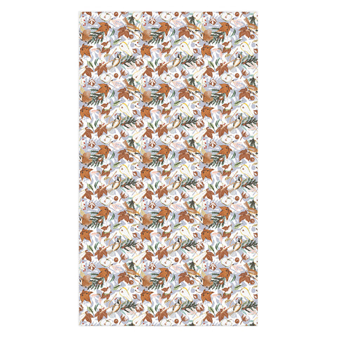 Marta Barragan Camarasa Birds meadow autumnal D Tablecloth