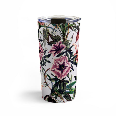 Marta Barragan Camarasa Blooms garden vintage Travel Mug