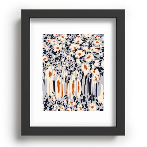 Marta Barragan Camarasa Blossom garden distortion Recessed Framing Rectangle