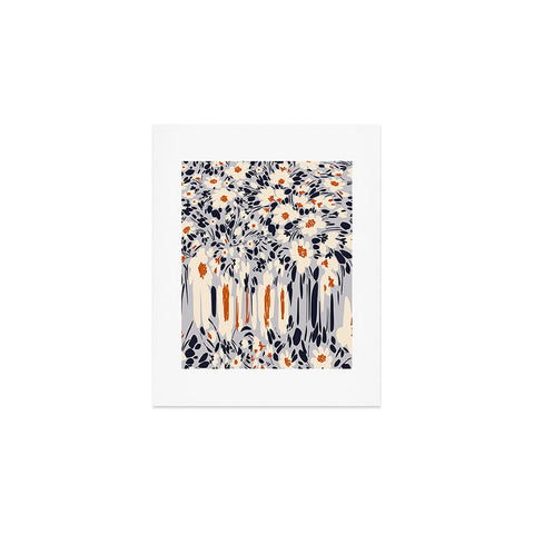 Marta Barragan Camarasa Blossom garden distortion Art Print