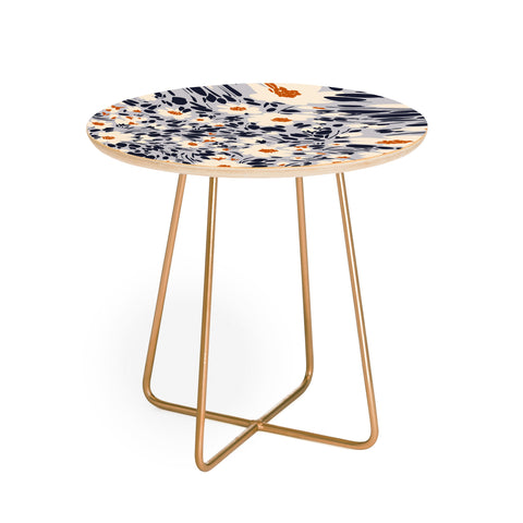 Marta Barragan Camarasa Blossom garden distortion Round Side Table