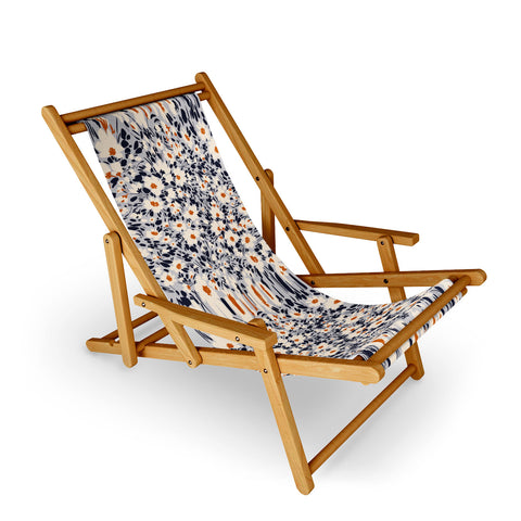 Marta Barragan Camarasa Blossom garden distortion Sling Chair