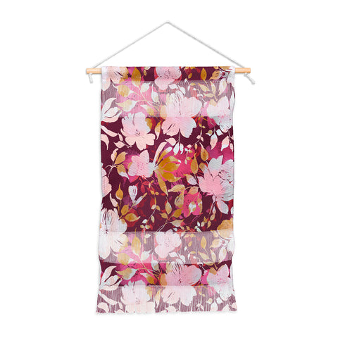 Marta Barragan Camarasa Blossoming Burgundy Fall Wall Hanging Portrait