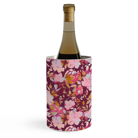 Marta Barragan Camarasa Blossoming Burgundy Fall Wine Chiller