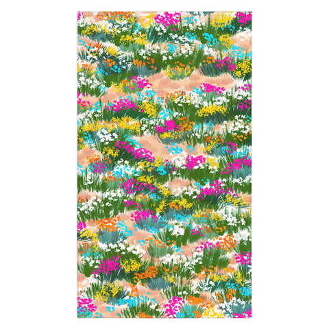 Marta Barragan Camarasa Blossoming Field Tablecloth