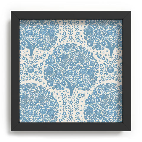 Marta Barragan Camarasa Blossoming Forest Trees Recessed Framing Square