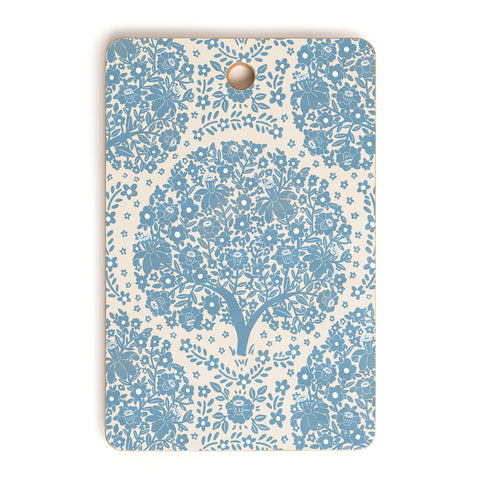 Marta Barragan Camarasa Blossoming Forest Trees Cutting Board Rectangle