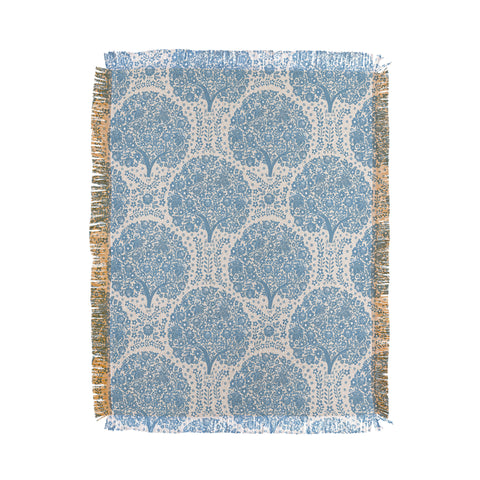 Marta Barragan Camarasa Blossoming Forest Trees Throw Blanket