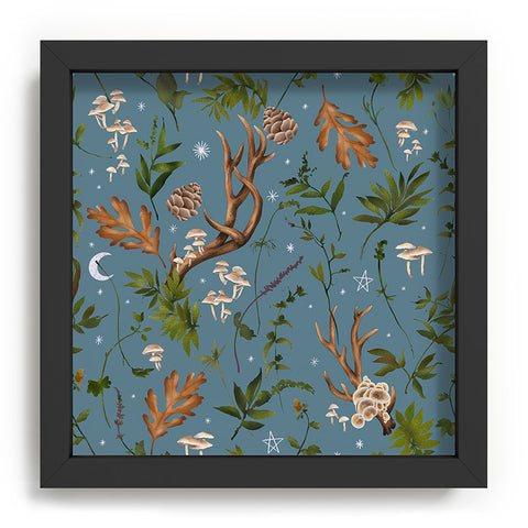 Marta Barragan Camarasa Bohemian autumn forest Recessed Framing Square