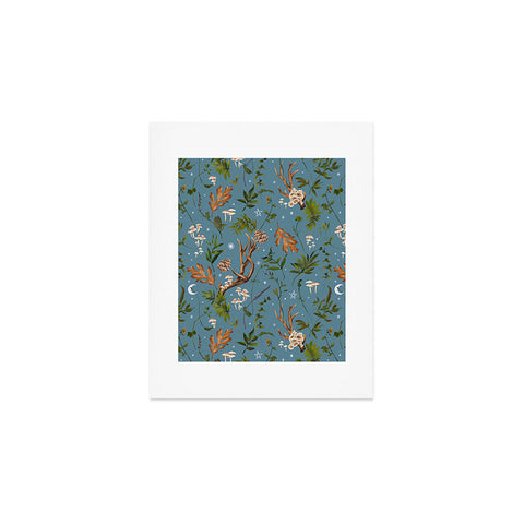 Marta Barragan Camarasa Bohemian autumn forest Art Print