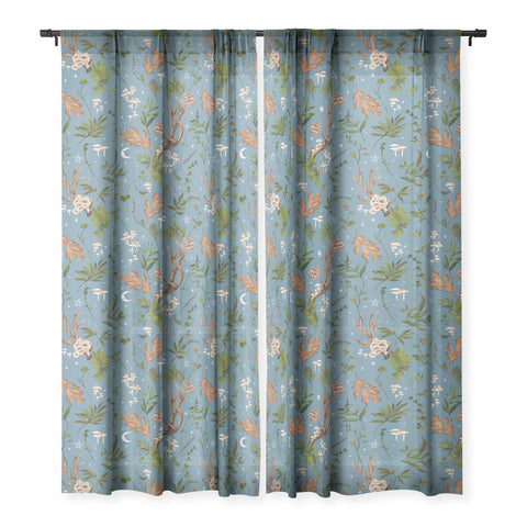 Marta Barragan Camarasa Bohemian autumn forest Sheer Non Repeat