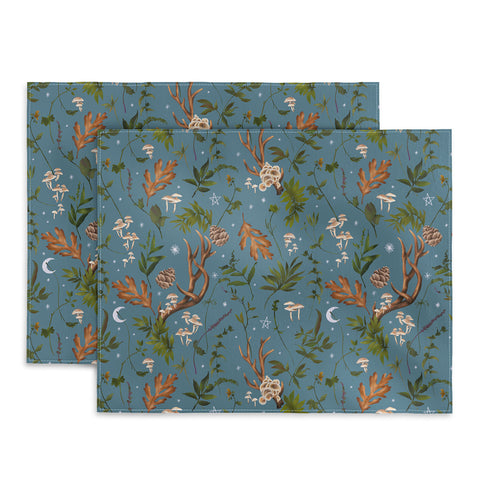 Marta Barragan Camarasa Bohemian autumn forest Placemat