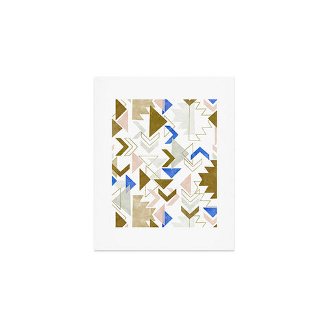 Marta Barragan Camarasa Bohemian geometric 3A Art Print