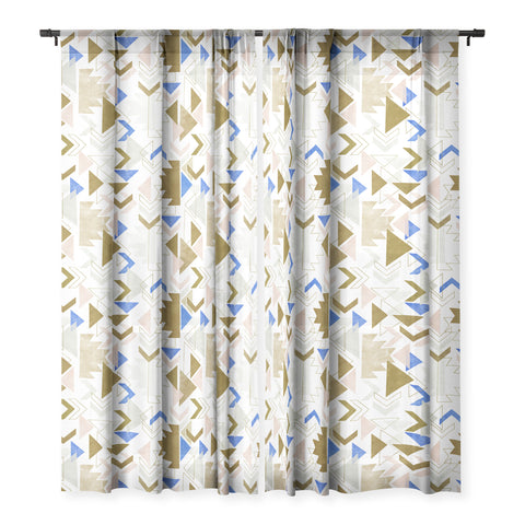 Marta Barragan Camarasa Bohemian geometric 3A Sheer Non Repeat