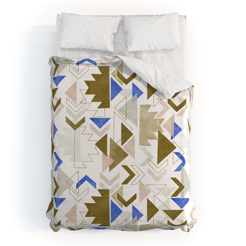 Marta Barragan Camarasa Bohemian geometric 3A Duvet Cover