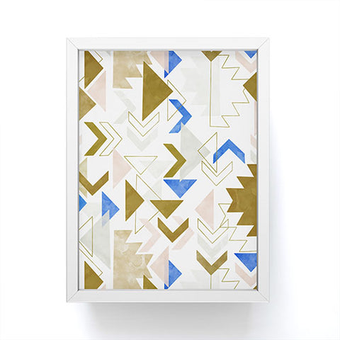 Marta Barragan Camarasa Bohemian geometric 3A Framed Mini Art Print