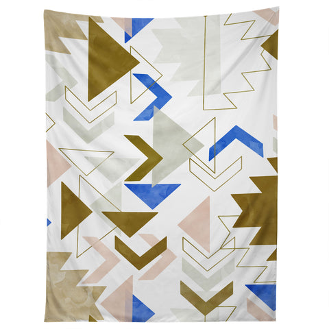 Marta Barragan Camarasa Bohemian geometric 3A Tapestry