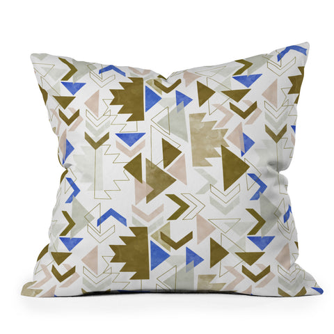 Marta Barragan Camarasa Bohemian geometric 3A Throw Pillow