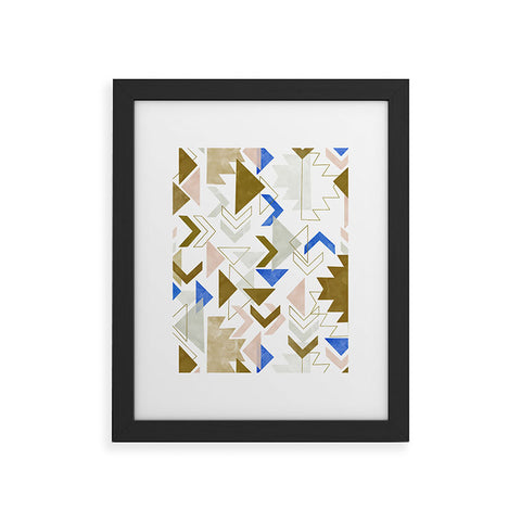 Marta Barragan Camarasa Bohemian geometric 3A Framed Art Print