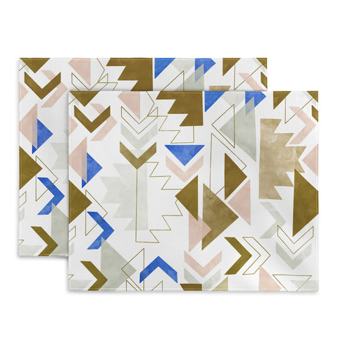 Marta Barragan Camarasa Bohemian geometric 3A Placemat
