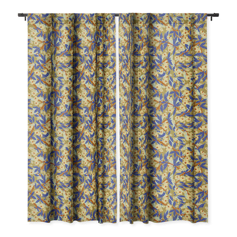 Marta Barragan Camarasa Bohemian meadow Y Blackout Window Curtain