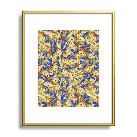 Marta Barragan Camarasa Bohemian meadow Y Metal Framed Art Print