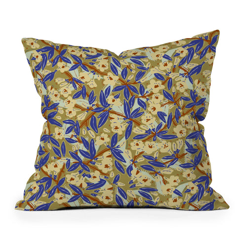Marta Barragan Camarasa Bohemian meadow Y Throw Pillow
