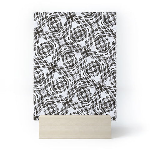 Marta Barragan Camarasa Bohemian mosaic BW 23 Mini Art Print