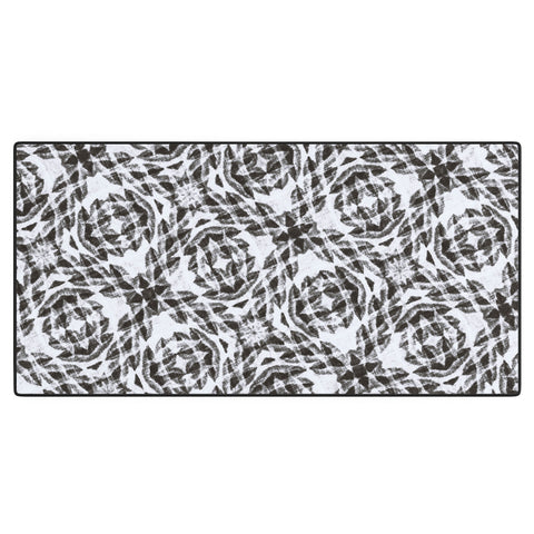 Marta Barragan Camarasa Bohemian mosaic BW 23 Desk Mat