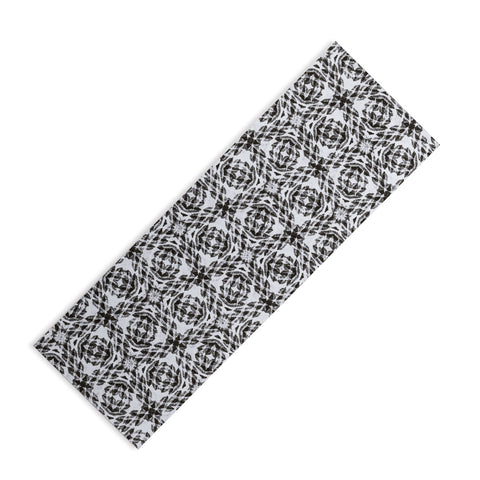Marta Barragan Camarasa Bohemian mosaic BW 23 Yoga Mat