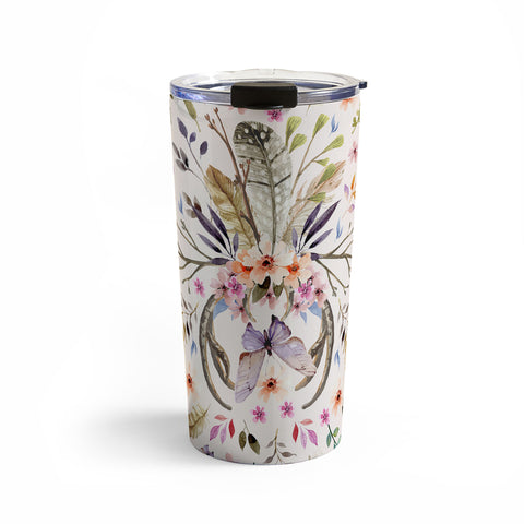 Marta Barragan Camarasa Bohemian pattern 01 Travel Mug