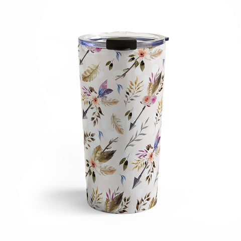 Marta Barragan Camarasa Bohemian pattern Travel Mug
