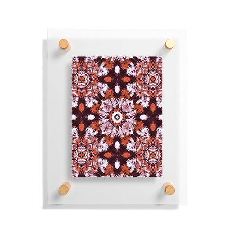 Marta Barragan Camarasa Bohemian style mosaic 3B Floating Acrylic Print