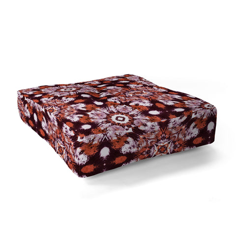 Marta Barragan Camarasa Bohemian style mosaic 3B Floor Pillow Square