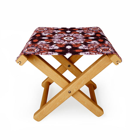 Marta Barragan Camarasa Bohemian style mosaic 3B Folding Stool