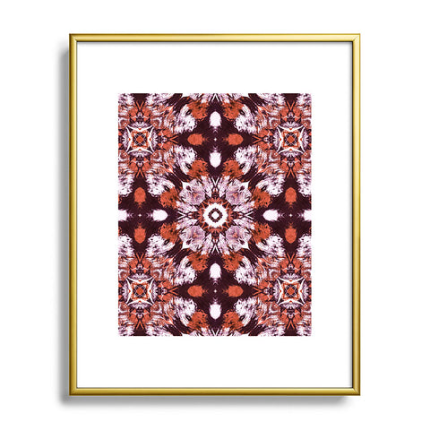 Marta Barragan Camarasa Bohemian style mosaic 3B Metal Framed Art Print