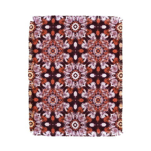 Marta Barragan Camarasa Bohemian style mosaic 3B Throw Blanket