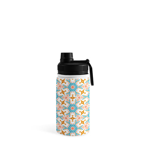 Marta Barragan Camarasa Boho mosaic desert colors N Water Bottle