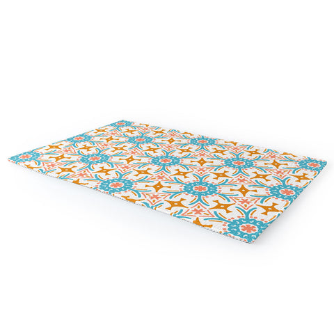Marta Barragan Camarasa Boho mosaic desert colors N Area Rug
