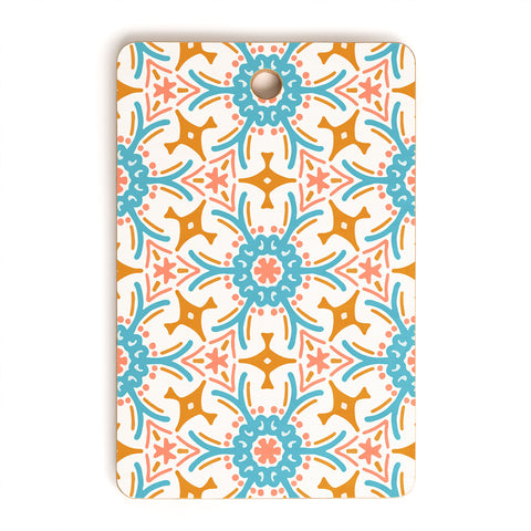 Marta Barragan Camarasa Boho mosaic desert colors N Cutting Board Rectangle