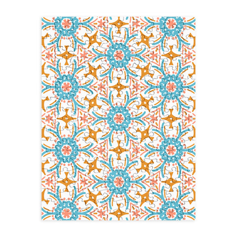 Marta Barragan Camarasa Boho mosaic desert colors N Puzzle